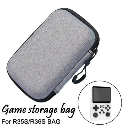 TOP Protect Game Storage Case for Miyoo Mini Plus R36S R35S Portable Storage Console Bag Carry Case for Anbernic RG35XX Plus Deals 4 U  Console Accessories Deals 4 U