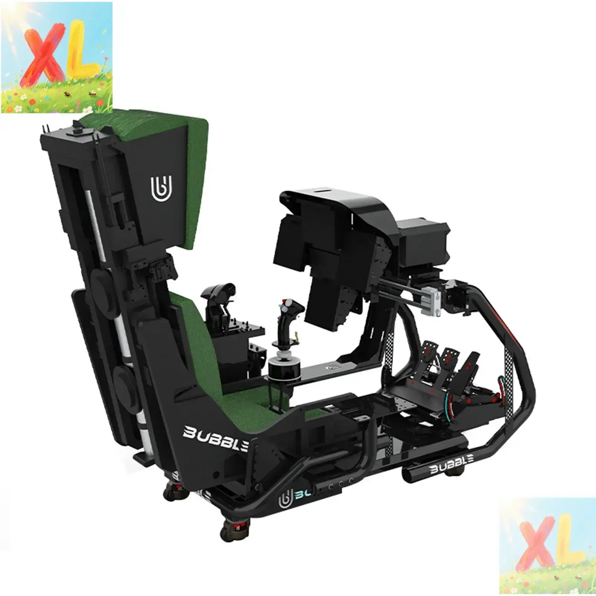 Aircraft Brother F18 Aircraft Ejection Seat Ba Platinum Bubble Handmade Customized DCS Simulation Cockpit Flight Simulation Deals 4 U  Gaming Accessories Deals 4 U