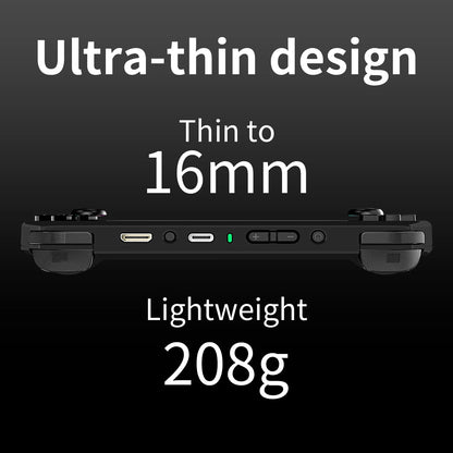 ANBERNIC RG40XX H Handheld Games Console 4.0" IPS Screen Linux 64-bit Multicolor LED Lights Retro Gaming Console Over 5000 Games