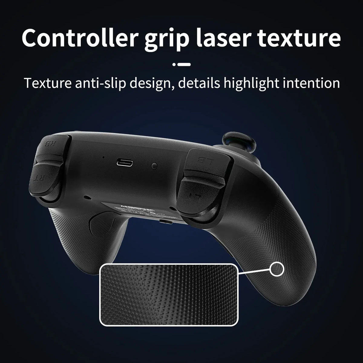 ANBERNIC RG P01 Retro Games Controller Wired/Wireless Bluetooth RGB Hall Effect Joystick XBOX Gamepad for PC Android IOS Steam Deals 4 U   Deals 4 U