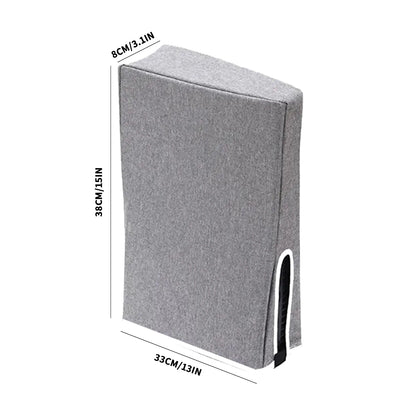 A For Sony PlayStation 5 PS5 Gaming Console Horizontal/vertical Dust Cover and Scratch Protection Cover