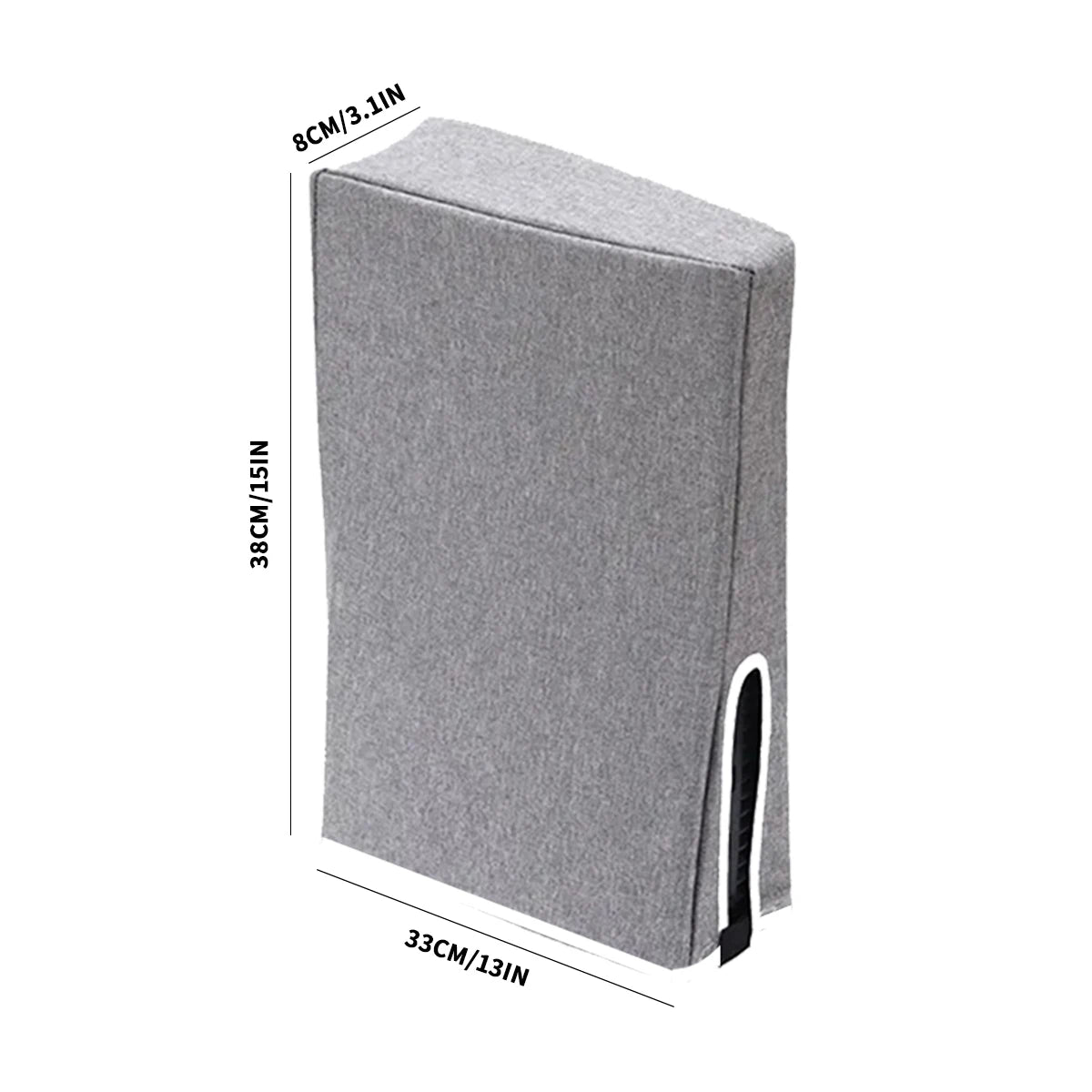 A For Sony PlayStation 5 PS5 Gaming Console Horizontal/vertical Dust Cover and Scratch Protection Cover