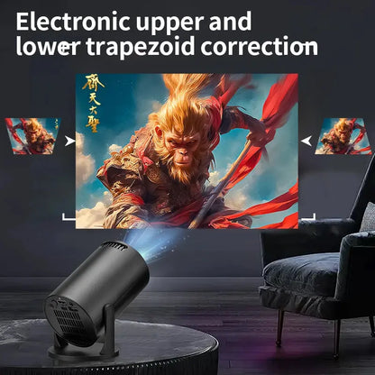 2026 New HY300 Projector with WiFi6 & BT5.0, Portable Beamer 1080P/4K Support Auto Keystone Smart Proyector Deals 4 U  Gaming Accessories Deals 4 U