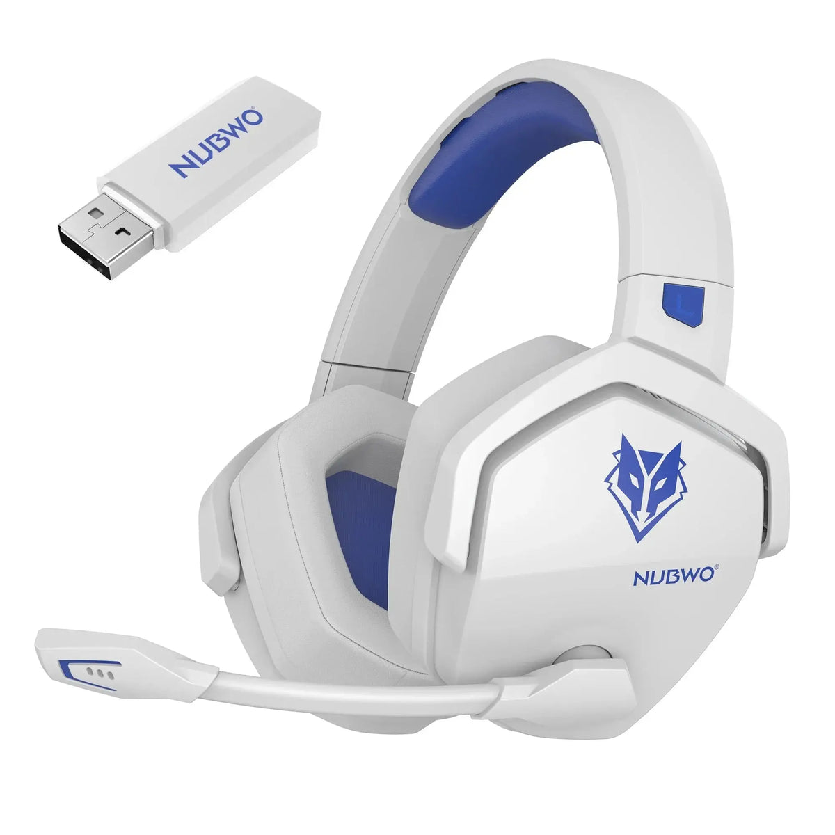 NUBWO G06 Dual Wireless Headsets Gamer with Microphone 2.4GHz Bluetooth 5.3 Gaming Headphones for PS5, PS4, PC, Mobile, Switch Deals 4 U  Gaming Accessories Deals 4 U