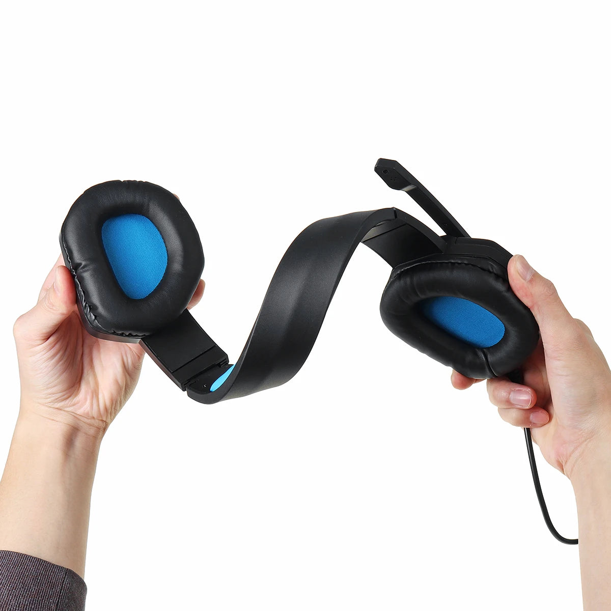 7.1 Stereo Wired LED Gaming Headset For PS4 Gamer Headphone with Mic Noise Cancel PC Computer Over Ear PC Laptop Tablet Earphone