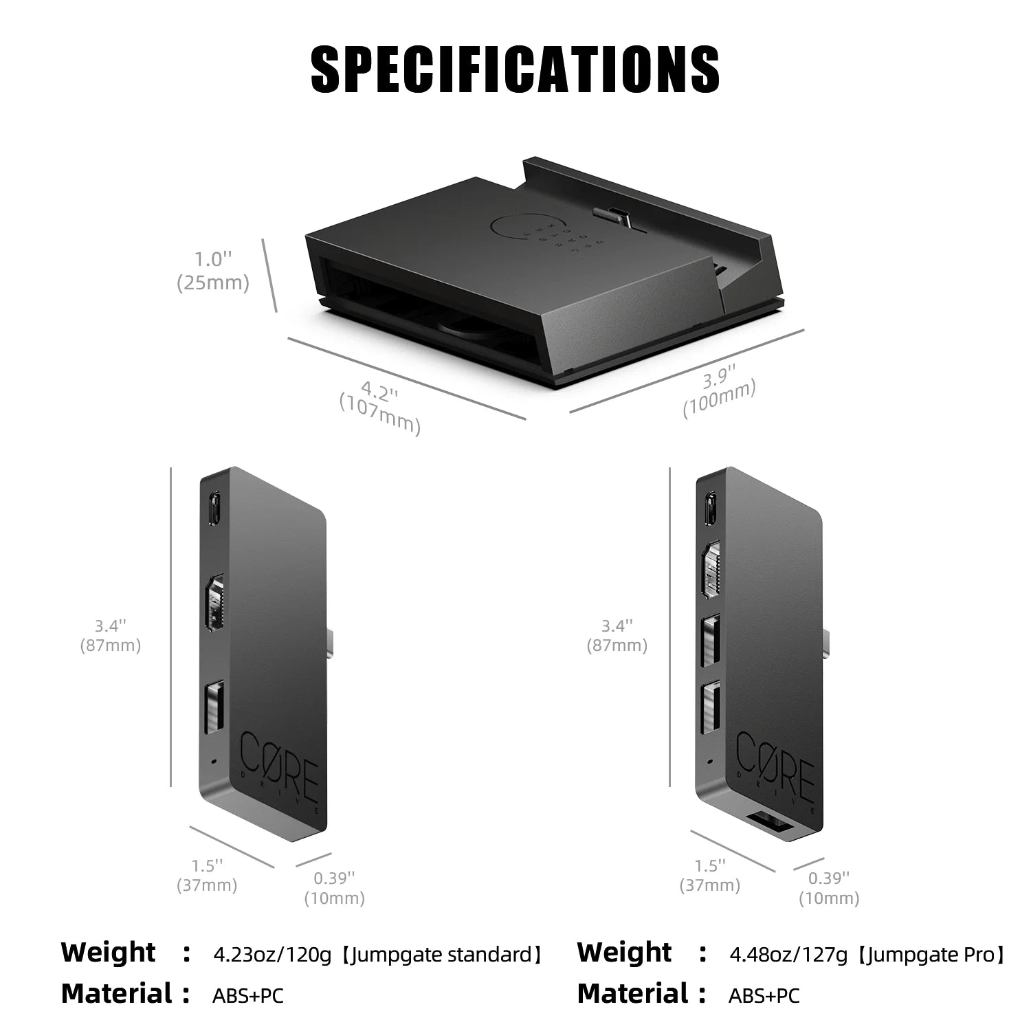 Savage Raven by Skull & Co. Jumpgate Dock USB C Hub Portable Stand Docking Station for Nintendo Switch 2 and OLED Deals 4 U   Deals 4 U