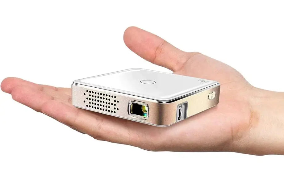 Smartldea New Mini dlp HD Projector support 1080p build in Battery Capacity wired Phone Mirroring proyector Home Theater beamer Deals 4 U  Gaming Accessories Deals 4 U