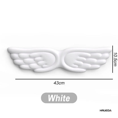 Mousepad Ergonomic Angel Keyboard Wrist Rest and Mouse Pad Set Reduce Wrist Pain for Office and Gaming Use Angel Wing, Memory Fo