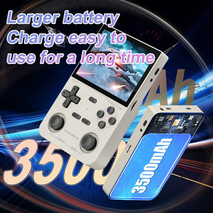 GAMINJA K36 Handheld Game Console 3.5Inch IPS 640x480 Screen Built in 64GB Simulator Games Portable Handheld Game Console