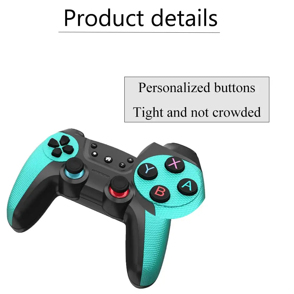 Wireless Bluetooth Control For Nintendo Switch OLED Lite PS3 Android Mobile Phone PC Gamepad Controller Game Pad Cell Joystick Deals 4 U  Mobile Gaming Deals 4 U