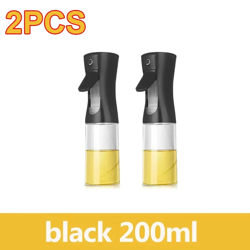 200/300/500ml Oil Spray Bottle BBQ Cooking Olive Oil Sprayer Plastic Baking Oil Spray Empty Bottle Vinegar Bottle Or  Oil brush Deals 4 U   Deals 4 U