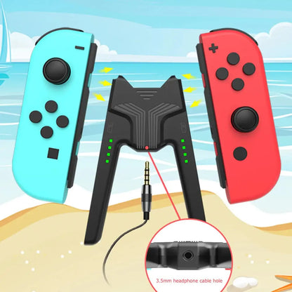 Aolion Portable Charging Grip Bracket For Nintendo Switch/OLED For Joy-con Controller Charging Dock For Switch Game Accessories Deals 4 U  Console Accessories Deals 4 U