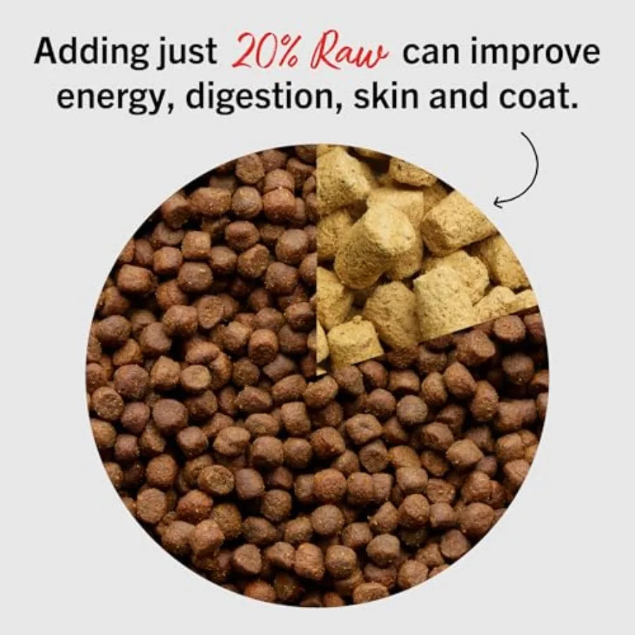 Freeze-Dried Raw Beef Meal Mixers- Dog Food Topper and Mixer - Made with 95% Grass-Fed Beef Organs and Bone - Perfect for Picky Deals 4 U   Deals 4 U