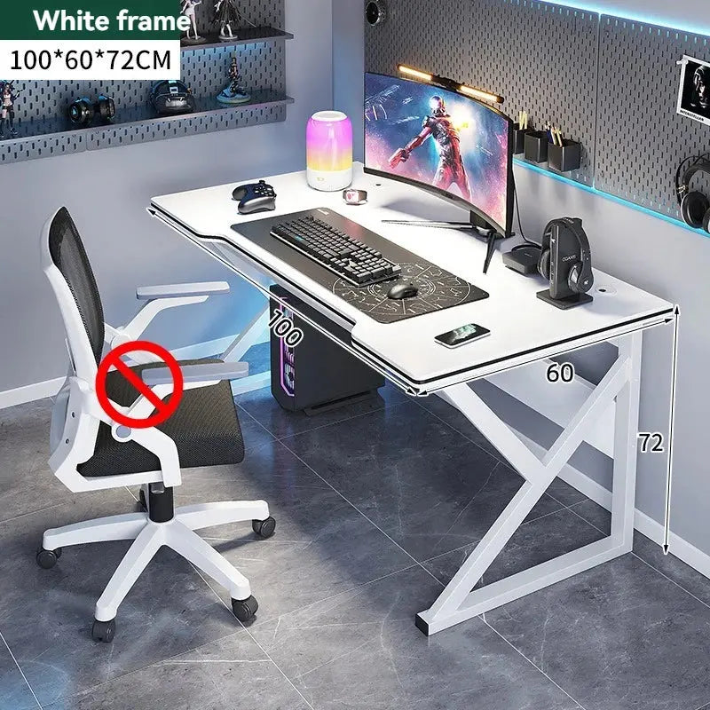 Computer desk, home desk, student learning desk, simple gaming desk, e-sports desk, workbench, office desk Deals 4 U  Gaming Accessories Deals 4 U
