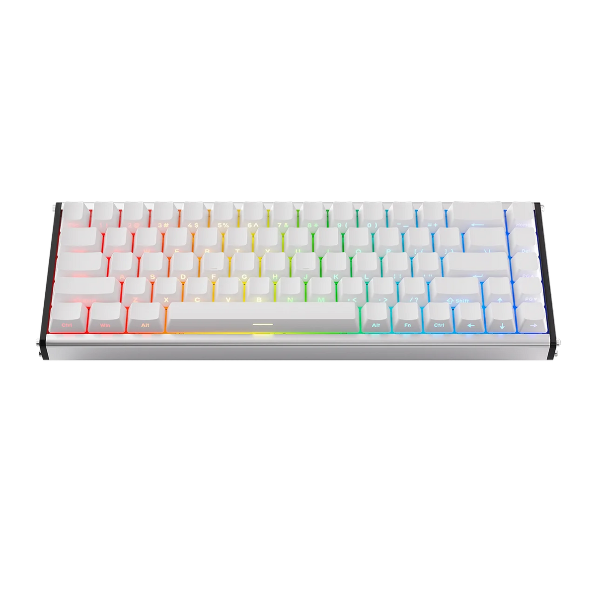 AJAZZ ALUX68 Magnetic Shaft Aluminum Alloy Esports Magnetic switch keyboard RGB hot-swappable DIY wired macro mode Hall effect