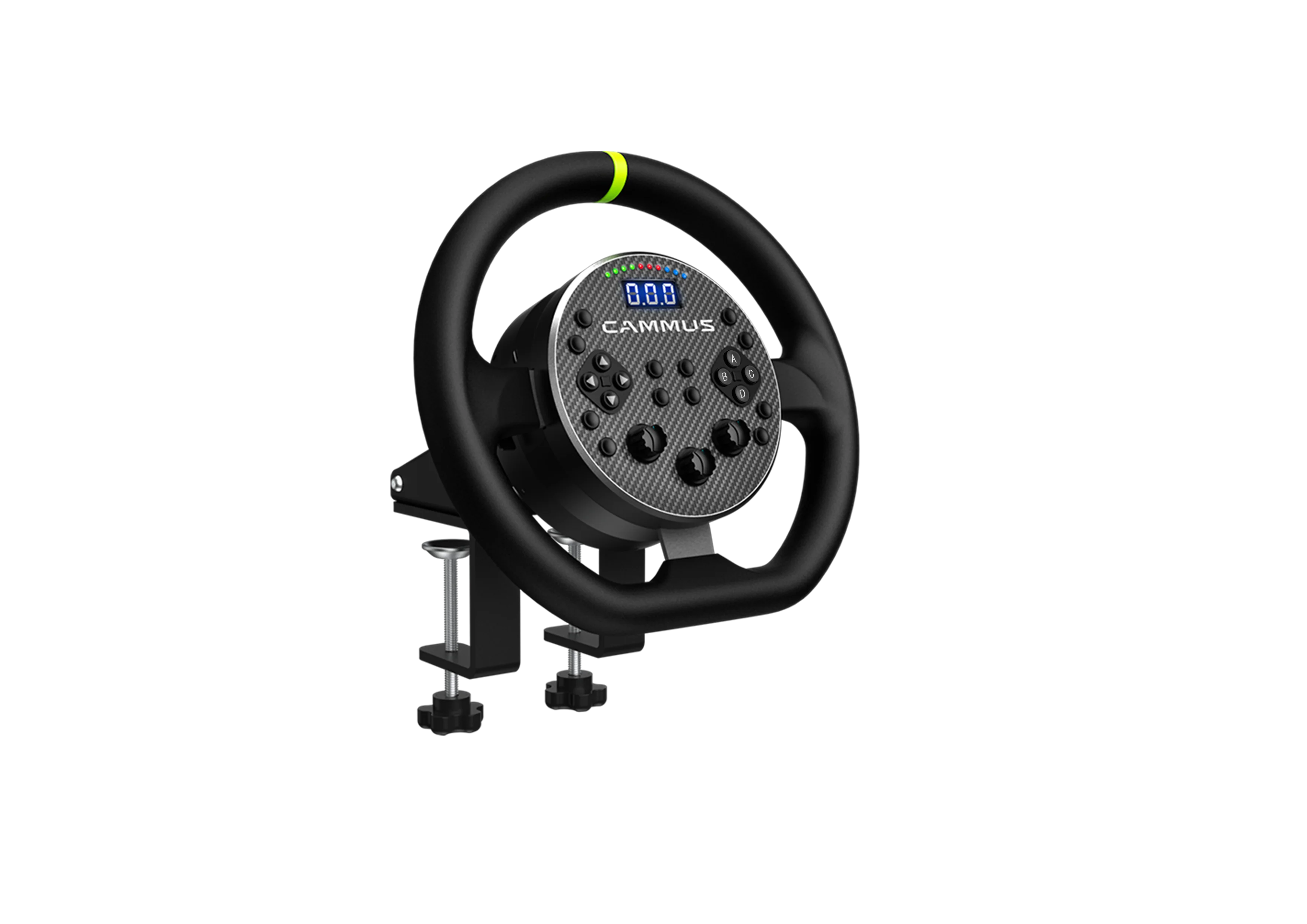 CAMMUS C5 Direct Drive Base Gaming Steering Wheel for PC Car Racing F1 Simulator Deals 4 U   Deals 4 U