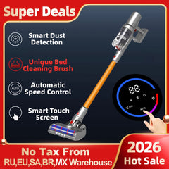 Wireless Handheld Vacuum Cleaner VC205,27000PA Suction,Smart Dust Sensor,Touch Screen,Portable Stick Cordless Vacuum for Home Deals 4 U   Deals 4 U