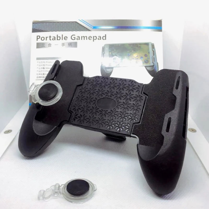 3 In 1 Mobile Phone Device Controller Holder For PUBG Game Gamepad For IOS Android 4.5-6.5 Inches Phone Accessory