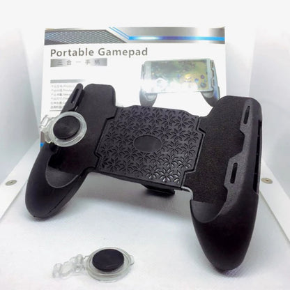3 In 1 Mobile Phone Device Controller Holder For PUBG Game Gamepad For IOS Android 4.5-6.5 Inches Phone Accessory