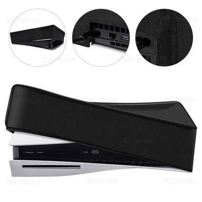 Horizontal Dust Cover for PS5 /Slim /Pro Console Anti-Scratch Protector Vertical Dustproof Case Sleeve for PS5 Accessories