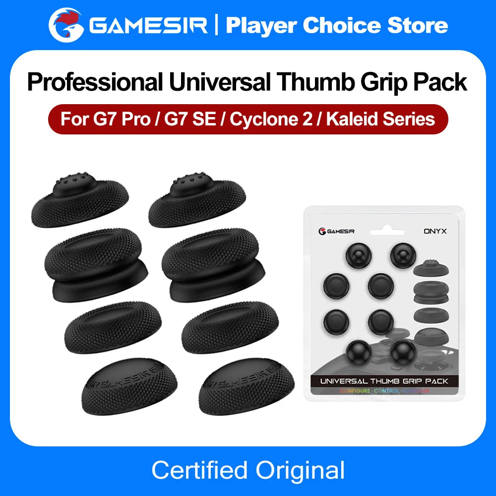 GameSir Joysticks Caps for G7 PRO Cyclone 2 Kaleid Flux G7 SE G8 Plus Nova 2 Lite Gamepads Colorful Silicon Thumb Grips Caps Deals 4 U   Deals 4 U