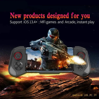 Gamepad For iPhone Android Cell Phone Control Bluetooth Controller Trigger Pubg Mobile Joystick Gaming Smartphone Mando Game Pad Deals 4 U  Mobile Gaming Deals 4 U