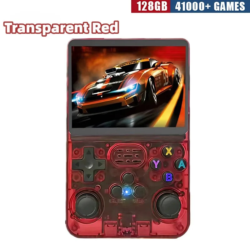 R36S Retro Handheld Game Console 3 5 Inch IPS Screen 64GB 128GB 256GB Portable Gaming Device with Built in Games