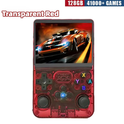 R36S Retro Handheld Game Console 3 5 Inch IPS Screen 64GB 128GB 256GB Portable Gaming Device with Built in Games