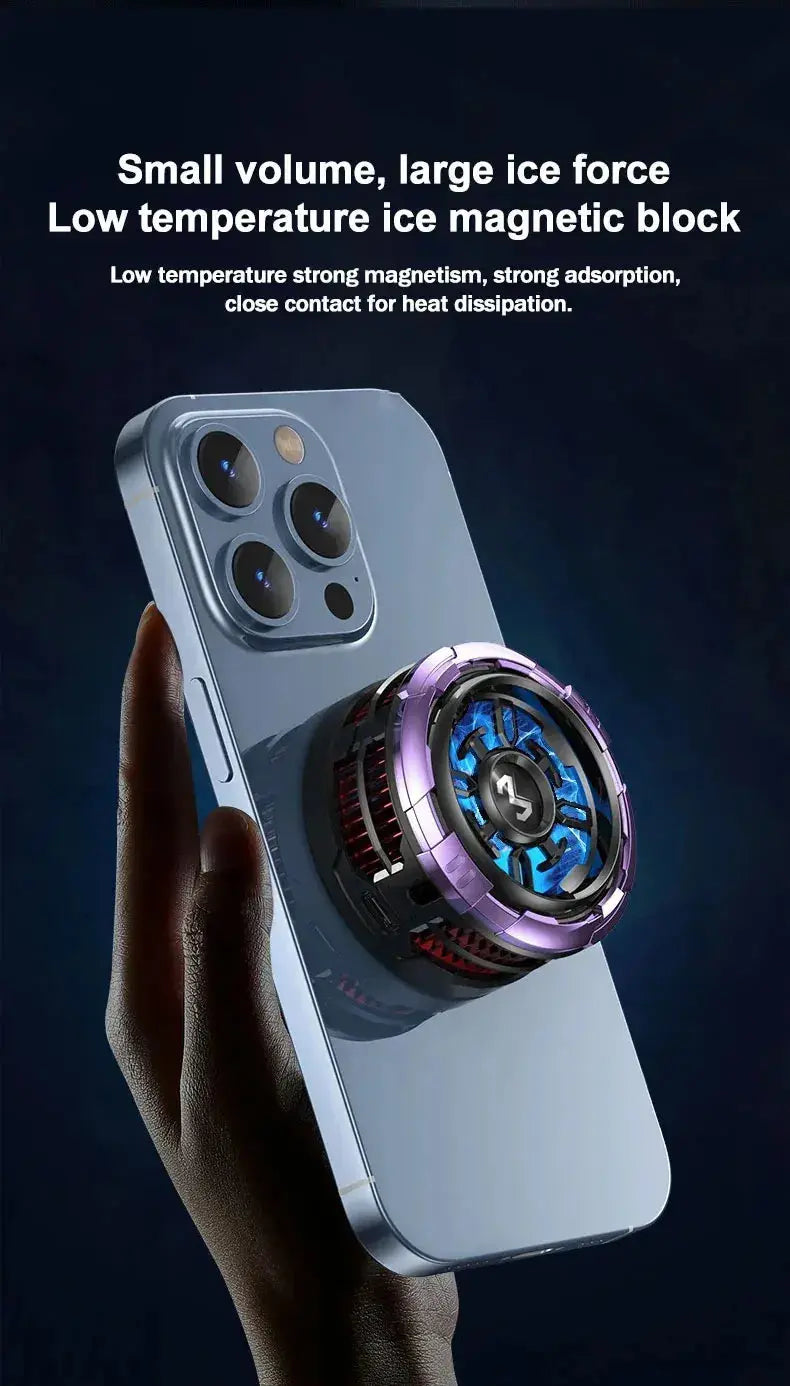 MEMO CX08 Pro Mobile Phone ICE Semiconductor Magnetic Frozen PUBG Game Cooler for IOS Universal Phone Cooling Radiator Deals 4 U  Mobile Gaming Deals 4 U