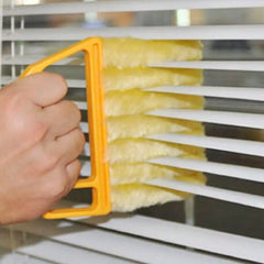 Venetian Blind Cleaning Brush, Detachable Washable 7 Blades Dust Remover, Handheld Mini Cleaning Tool. Efficiently clean window Deals 4 U   Deals 4 U