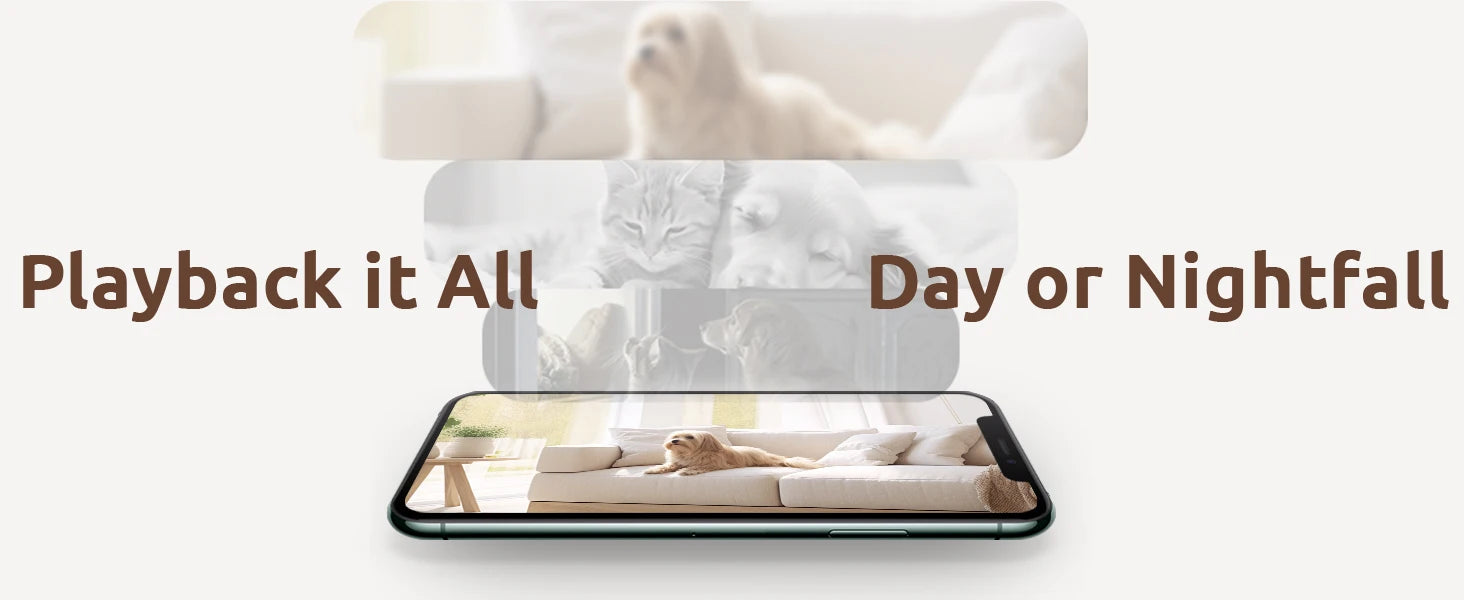 blurams Pet Camera 2K, 360° Indoor Security Camera, Dog Camera with Phone App, PTZ Cameras for Home Security Indoor, 2-Way Audio Deals 4 U   Deals 4 U