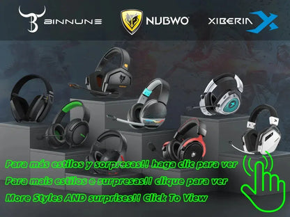 NUBWO G06 Pro Wireless Gaming Headset with Charging Station for Headset and PS5 Controller 17ms Low Latency Dynamic 50mm Drivers Deals 4 U  Gaming Accessories Deals 4 U