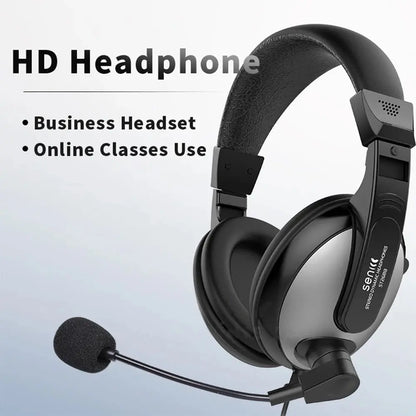 Gaming Headset Noise Canceling Microphone E-Sports Game 7.1 Stereo Surround Sound Wired Headphone for PS5 Xbox One Movie Music Deals 4 U  Gaming Accessories Deals 4 U