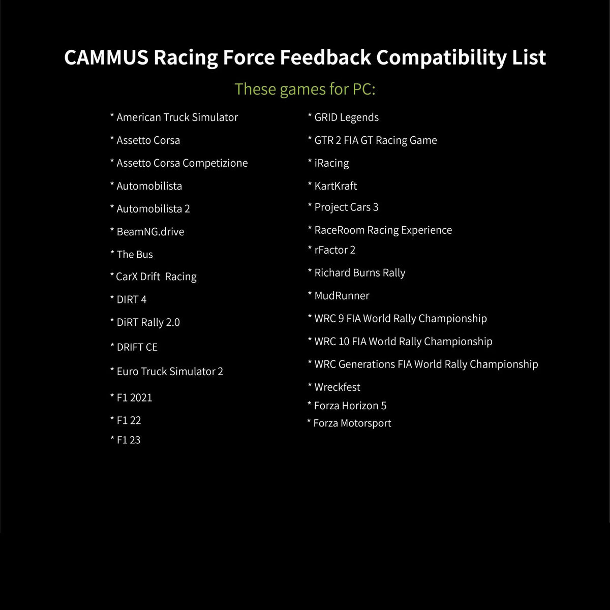 CAMMUS C12 with LC100 pedals kit C12 Direct Drive Steering Wheel Global First includes two T-shaped base flanges Deals 4 U  Gaming Accessories Deals 4 U