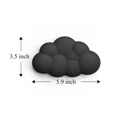Keyboard Cloud Wrist Rest Pad Anti-Slip Desk Mat Memory Foam Palm Rest Ergonomic Mouse Pad Typing Wrist Rest for Office