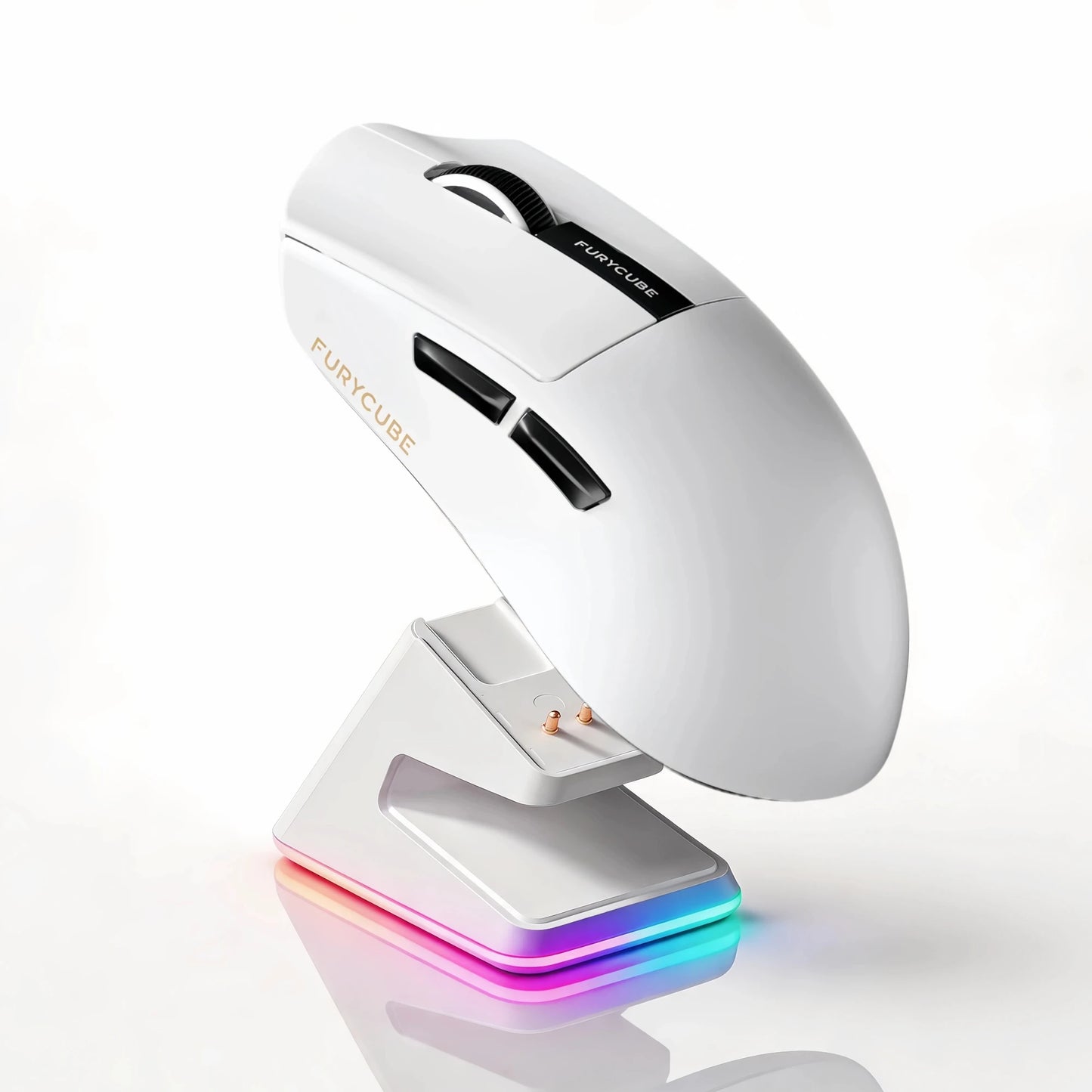Ultra Light Gaming Mouse Wireless 59g 12000DPI 3-Mode Connection PAW3311 Sensor RGB Base Station Smart Display Professional Mouse Gamer