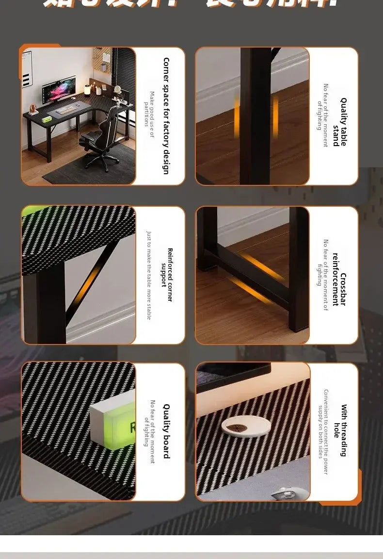 Computer desk Home corner table Study table Office writing desk E-sports Deals 4 U  Gaming Accessories Deals 4 U
