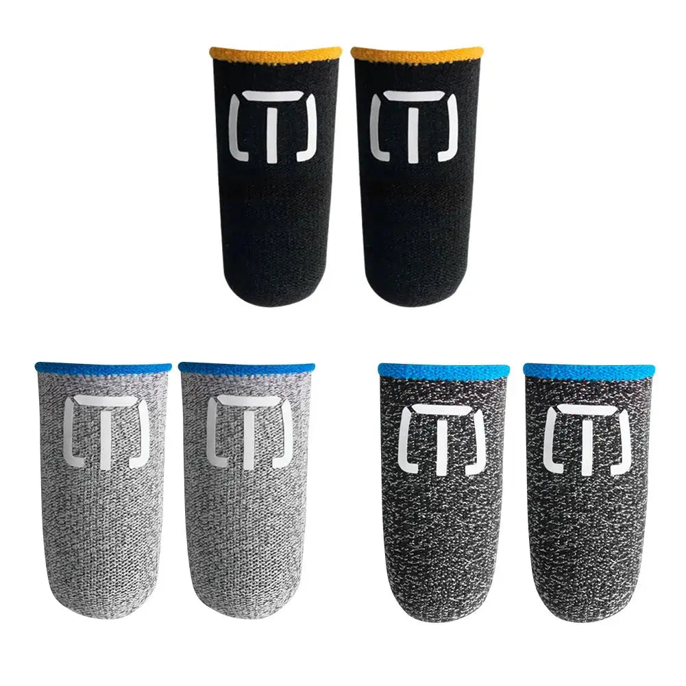 100-10PCS Finger Cover Game Controller For PUBG Sweatproof Anti-slip Fingertip Cover Thumb Gloves For Mobile Game Deals 4 U  Mobile Gaming Deals 4 U