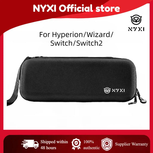 NYXI Switch Carrying Case for Wizard Hyperion Athena Video Game Console Storage Bag with Handle And Zipper Deals 4 U  Console Accessories Deals 4 U
