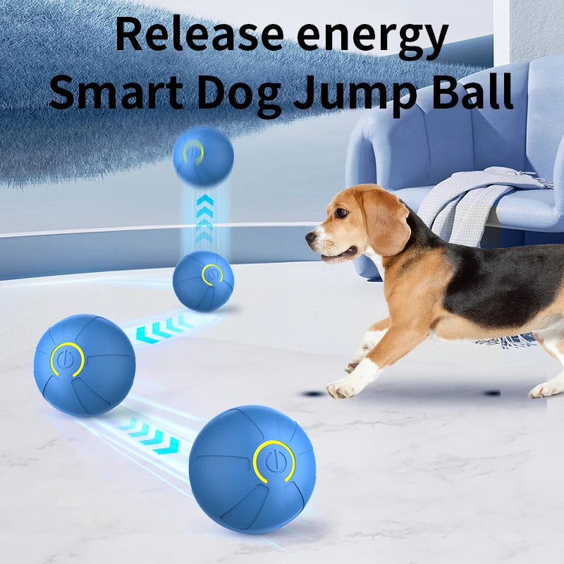 Smart Dog Toy Ball Automatic Interactive Pet Electronic Rolling USB Rechargeable Moving Bouncing for Puppy to Large dog Chew Toy Deals 4 U   Deals 4 U