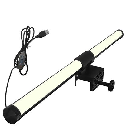 LED RGB Gaming Ambient Light Flexible Silicone Backlight Smart Desk Light Bar Eye Protection LED Lamp for Monitor Office Reading