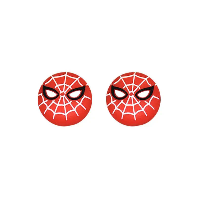 2pcs Silicone Thumb Grip Cap For PS4 PS5 Playstation 5 Xbox Series XS Game Joystick Controller Accessories Thumbstick Grip Caps Deals 4 U  Console Accessories Deals 4 U