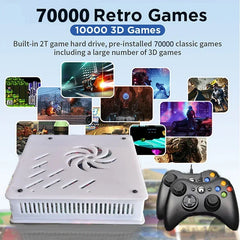 X8 Retro Game Console 4K HD 4G/8G RAM 60 Emulator 500GB Storage 70000+Classic Games For Wii PS2 DC PSP NGC XBOX Holiday Gift Deals 4 U   Deals 4 U