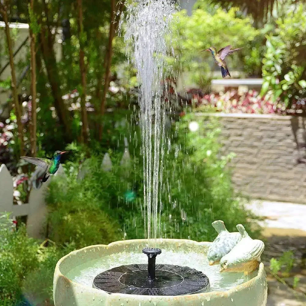 Customizable Solar Bionic Fountain Mini Solar Fountain Solar Water Fountain Deals 4 U   Deals 4 U