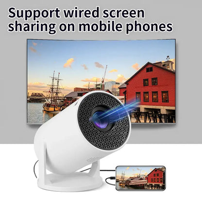 2026 New HY300 Projector with WiFi6 & BT5.0, Portable Beamer 1080P/4K Support Auto Keystone Smart Proyector Deals 4 U  Gaming Accessories Deals 4 U