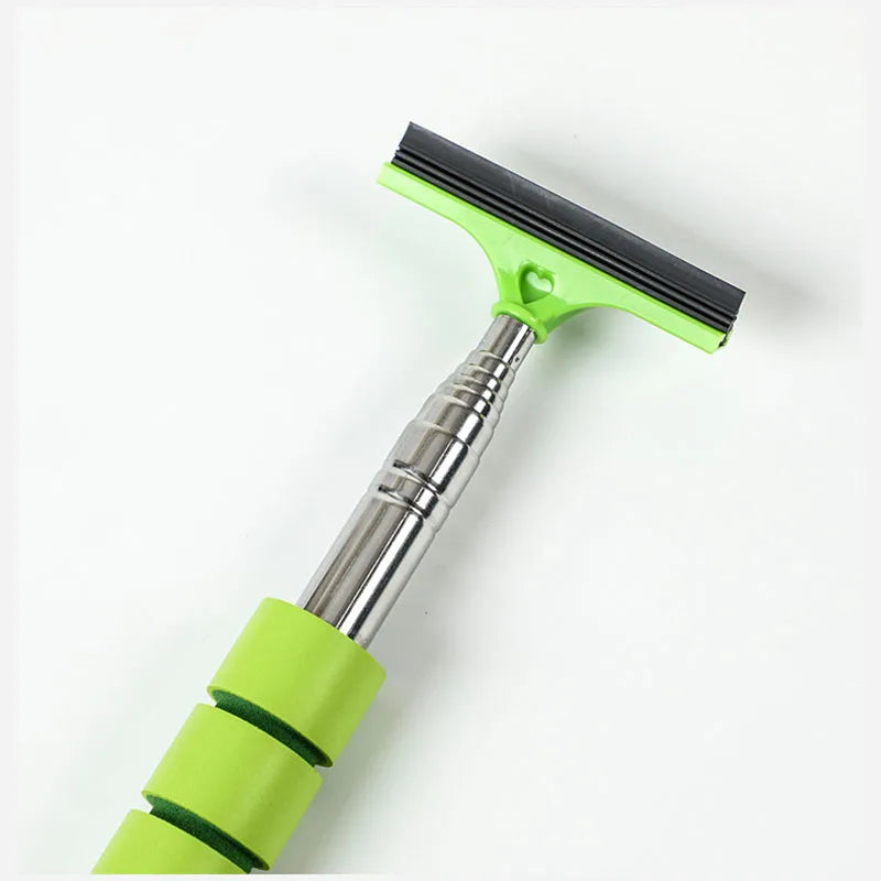 Car Rearview Mirror Wiper Cleaning Tool Auto Glass Mist Cleaner Scraper Car Accessories Handle Telescopic Window Cleaning Brush Deals 4 U   Deals 4 U