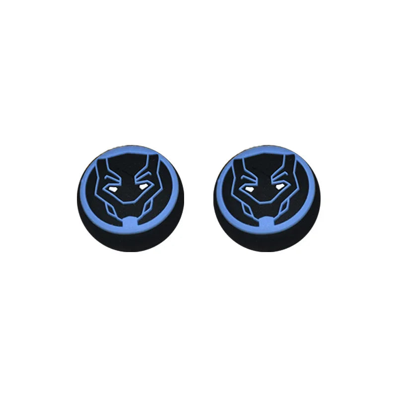 2pcs Silicone Thumb Grip Cap For PS4 PS5 Playstation 5 Xbox Series XS Game Joystick Controller Accessories Thumbstick Grip Caps Deals 4 U   Deals 4 U