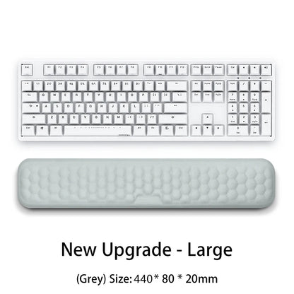 Keyboard Pad Set Memory Foam for Office Computer Laptop Easy Typing Pain Relief Keyboard Wrist Rest Mouse Pad Computer Mouse Pad