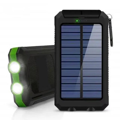 Solar Power Bank 80000mAh Portable Charging Poverbank External Battery Charger Strong Light LDE Light for All Smartphones Deals 4 U  Mobile Gaming Deals 4 U