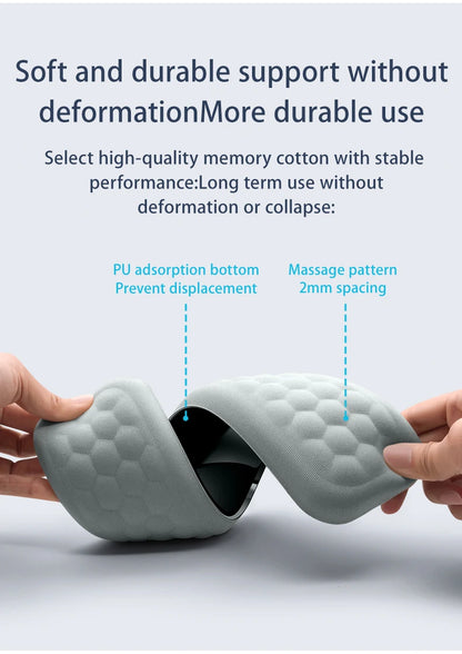 Keyboard Pad Set Memory Foam for Office Computer Laptop Easy Typing Pain Relief Keyboard Wrist Rest Mouse Pad Computer Mouse Pad